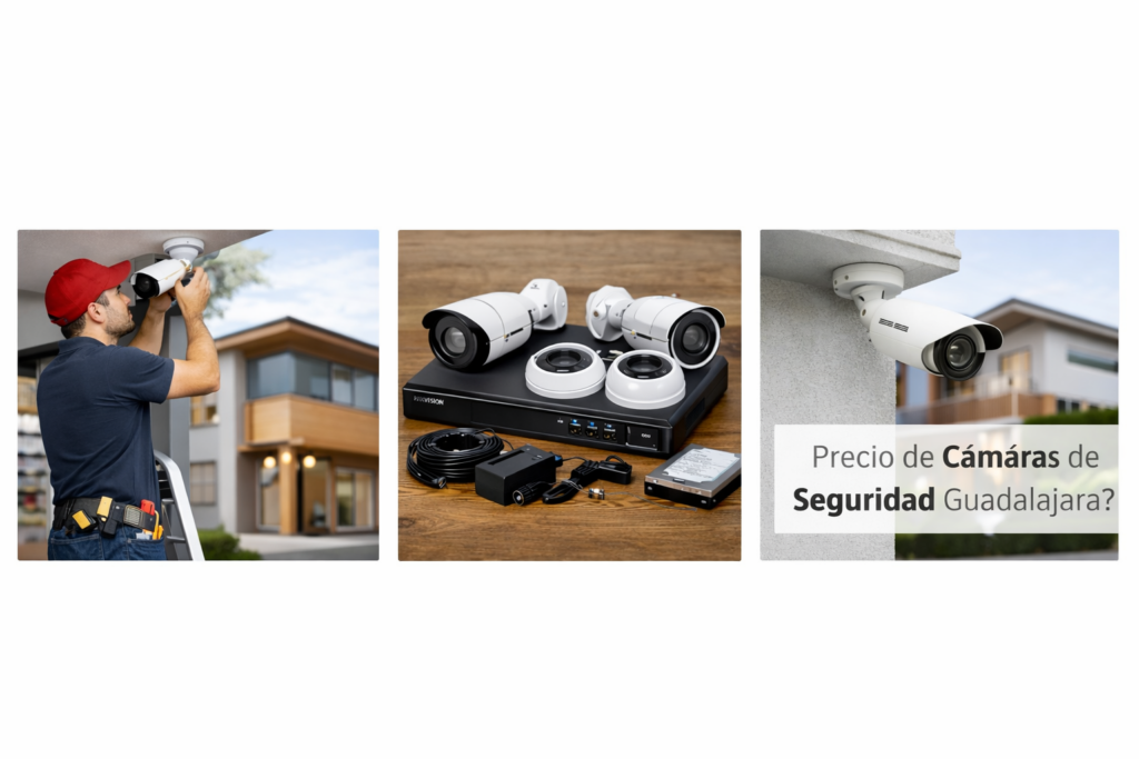 Precio cámaras de seguridad Guadalajara